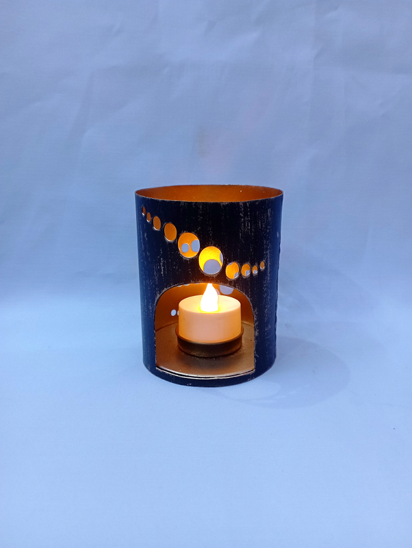 Alisha Exports Decorative iron etched Votive